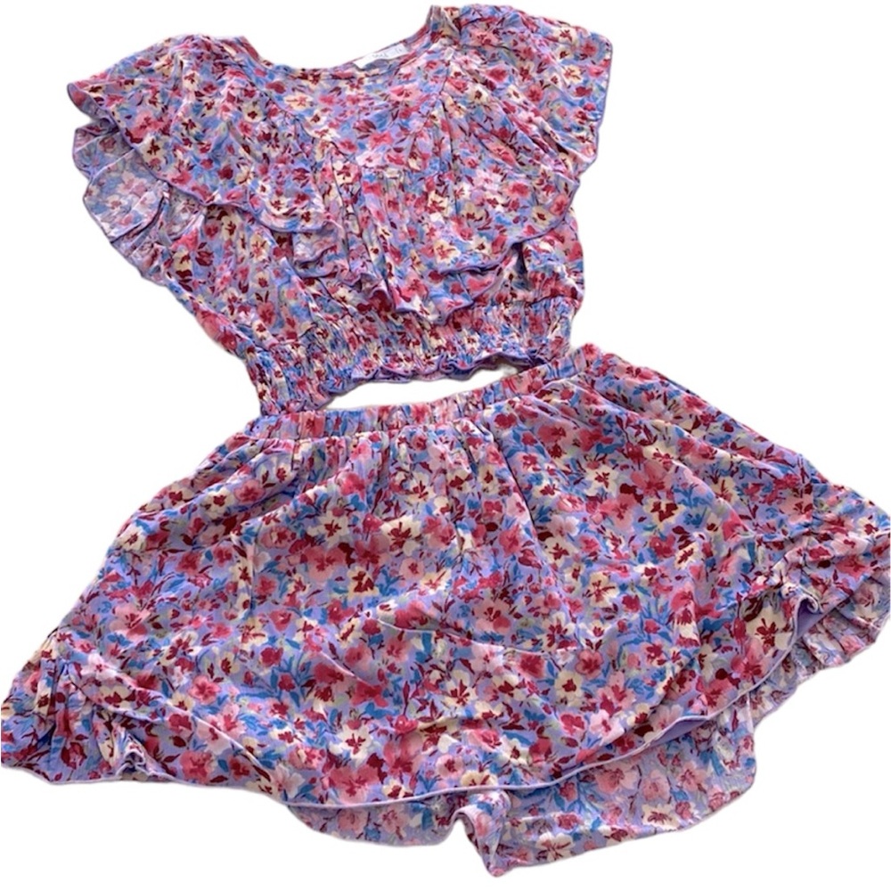 Floral Two Piece Skirt Set Talulah M/L